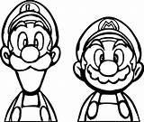 Mario Coloring Pages 3d Luigi Color Getdrawings sketch template