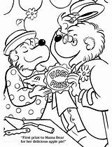 Coloring Archive Country Bears Berenstain Pages sketch template