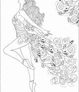 Dance Coloring Pages Getcolorings sketch template