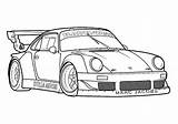 Porsche Kolorowanki Gt Turismo sketch template