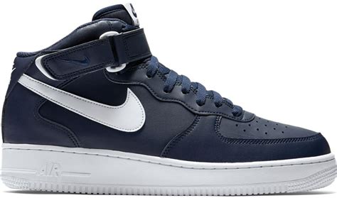 nike air force 1 mid midnight navy white in midnight navy white blue