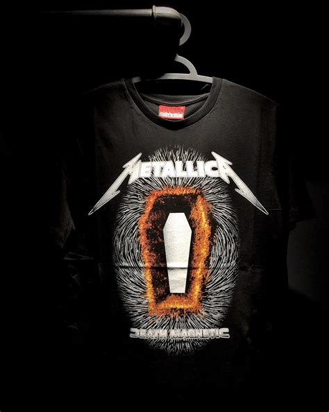 metallica death magnetic  shirt