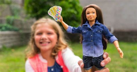 realistic barbie reaches a huge milestone she got her period