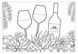 Wine Coloring Pages Book National Celebrate Adult Ruralmom Color Happy Rural Mom Masterpiece sketch template