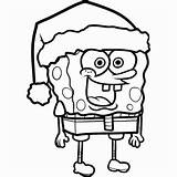 Patrick Coloring Christmas Spongebob Pages Getcolorings Nickelodeon sketch template