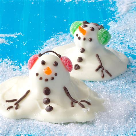 melting snowmen recipe taste  home