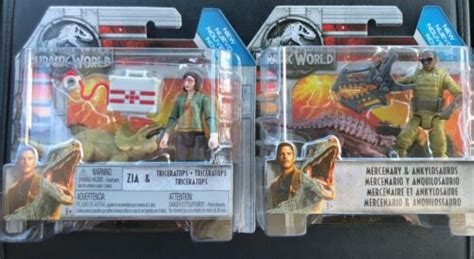 Buy Jurassic World Fallen Kingdom Lot Zia Triceratops Mercenary