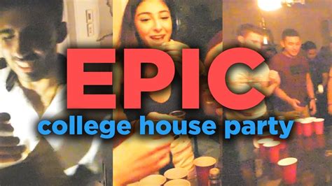 Epic College House Party Vlog 2018 Youtube