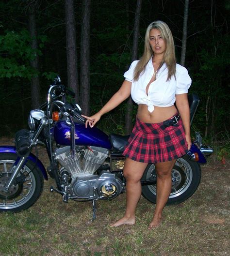big tits on this biker slut showing off her sexy body at a party