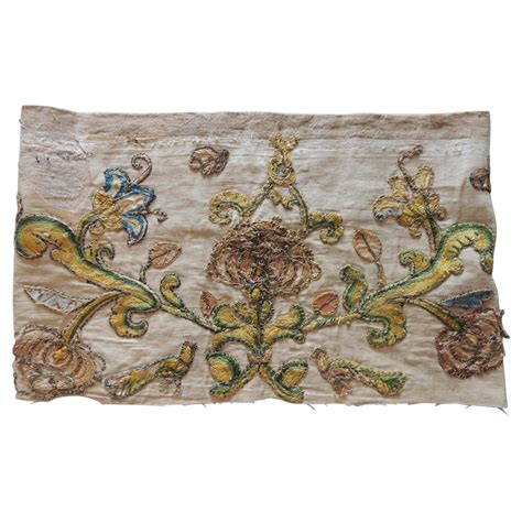 antique chinese silk embroidered tapestry  stdibs