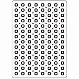 Embossing Folder Darice Dots 1215 Circles Bubble Background Small Large sketch template