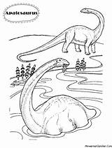 Coloring Mewarnai Dinosaurus Gambar Pages Dinosaur sketch template