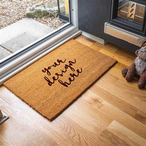 personalised doormat   design tess personalised gifts