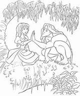 Tarzan Coloring Pages Spear Little Disney Printable Getcolorings Kids Marvellous sketch template