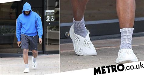 Kanye West Lost In Thought As He Heads Out In Unreleased Yeezy Crocs