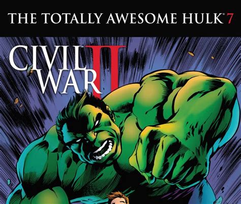 The Totally Awesome Hulk 2015 7 Comic Issues Marvel