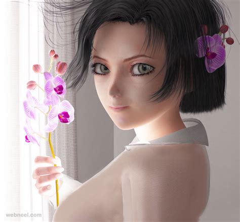 3d Anime Character 8