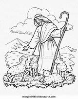 Shepherd Clipart Clip Coloring Jesus Bible Pages Good Sheep Lord Drawings Crafts Shepherds Drawing Sunday Kids Illustrations Waiting Sign School sketch template