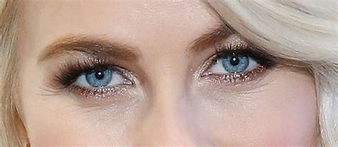 Julianne Hough Wears Shimmery Eye Makeup In The Daytime Glamour