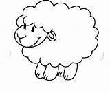 Sheep Coloring Pages Kids Print sketch template