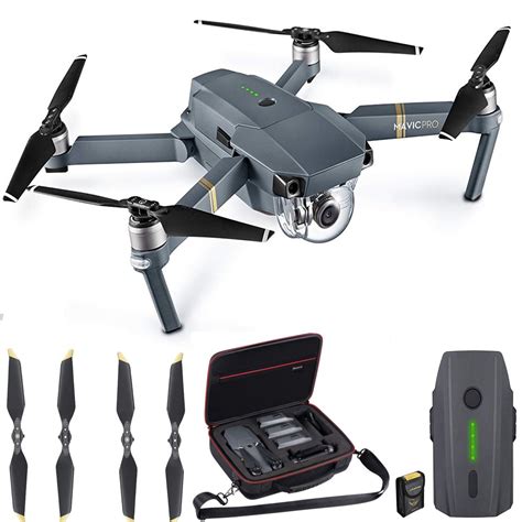 dji mavic pro mini portable drones quadcopter renewed starter bundle walmartcom walmartcom