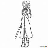 Fantasy Final Aerith Draw Webmaster обновлено автором July Drawdoo sketch template