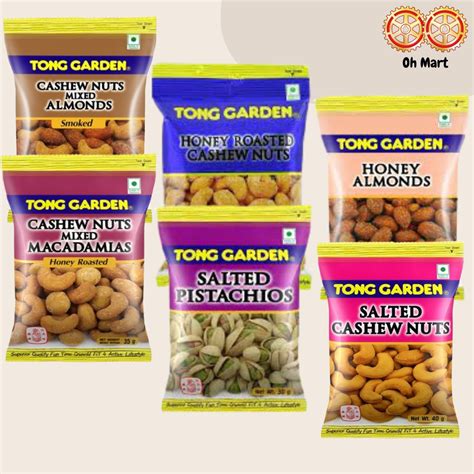 tong garden assorted flavours nuts   shopee malaysia