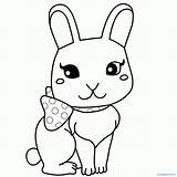 Rabbit Bunnies sketch template