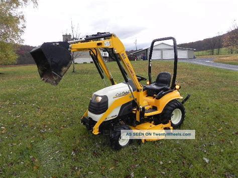 cub cadet  compact tractor loader  belly mower   point hitch  pto
