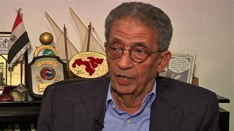 egypt crisis not a coup d etat says amr moussa bbc news