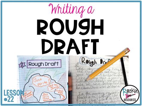 writing mini lesson  writing  rough draft   narrative essay