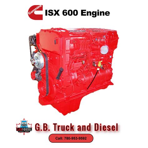 cummins isx cm  engine gb truck diesel