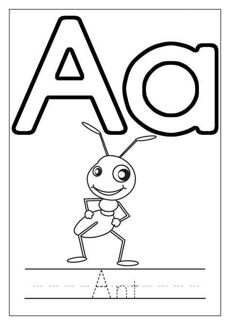 alphabet abc worksheet printables kids learning activity letter