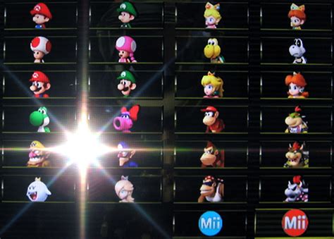 Unlockable Characters Mkw Mario Kart Wii