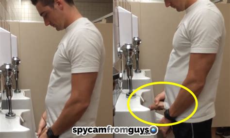 Mens hidden urinal cams
