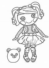 Coloring Pages Lalaloopsy Printable Doll Furry Rag Color Print Kids Getdrawings Getcolorings Girls Popular Comments sketch template