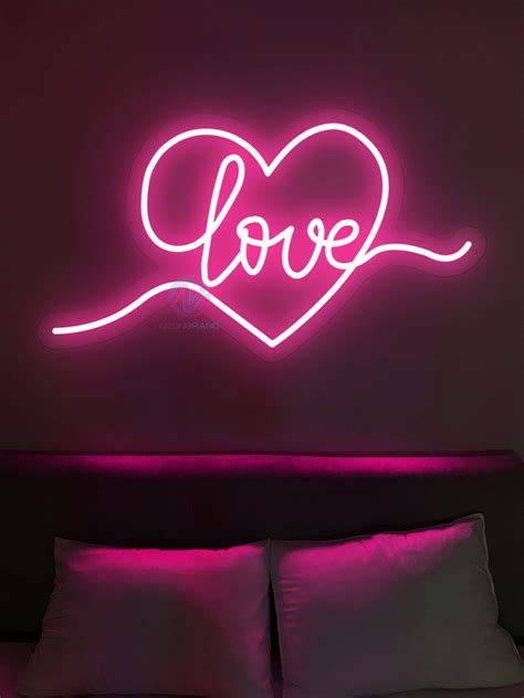 neon love sign