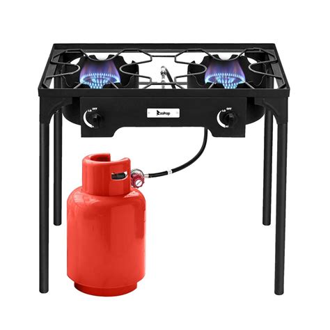 burner gas propane cooker outdoor camping stove  price good condition   ebay