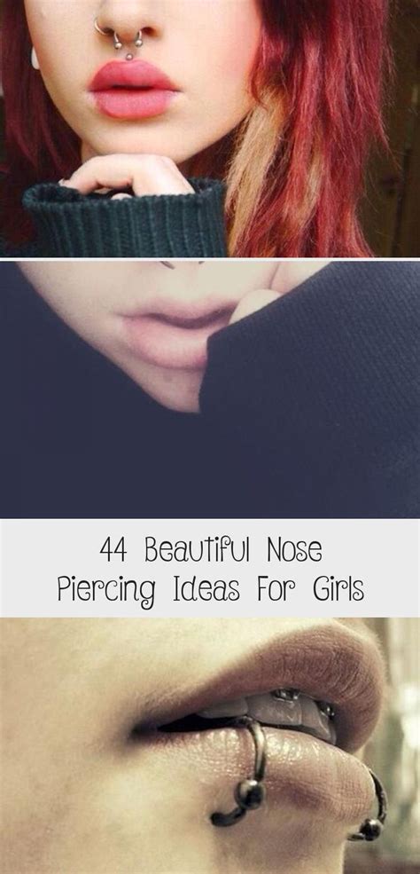 44 beautiful nose piercing ideas for girls tattoos and body art in
