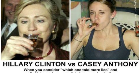 brutal meme compares hillary clinton and casey anthony