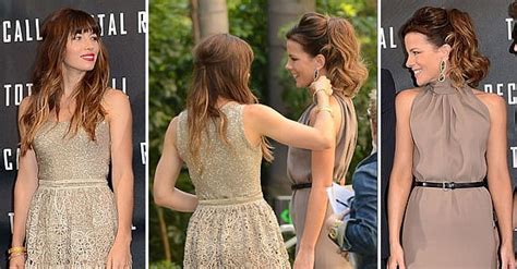 Jessica Biel And Kate Beckinsale Go Nude On Nude For The