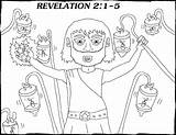 Revelation Coloring Template sketch template
