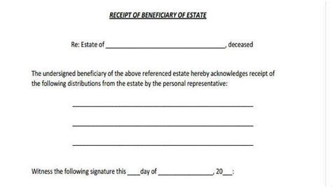 sample demand letter  executor  estate  beneficiary