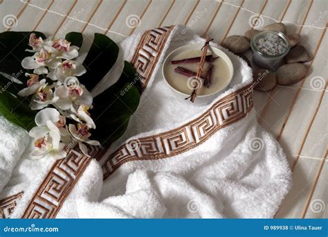 asian spa  stock photo image  stone natural smelling