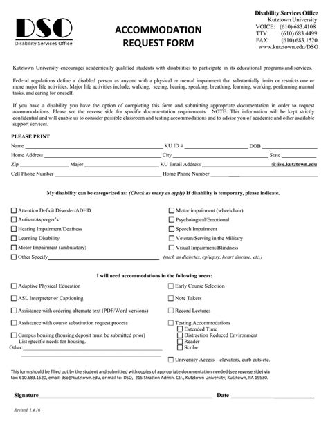 sample letter  request accommodations  adhd students letter bhw