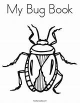 Bug Coloring Pages Book Insect Insects Worksheet Cricket Printable Drawing Books Bugs Beetle Color Template Twistynoodle Outline Noodle Getdrawings Tracing sketch template