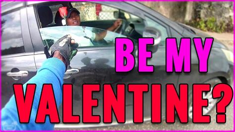 Will You Be My Valentine Making Random Females Smile On Valentine S