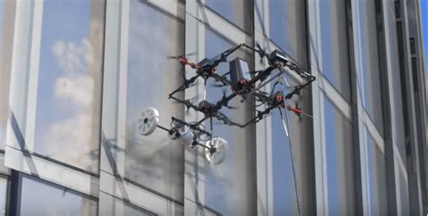 wash  windows   aerones drone