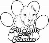 Pitbull Pages Pit Drawing Coloring Bull Drawings Printable Color Adult Homie Book Colouring Puppy Para Easy Homies Dog Kids Bulls sketch template