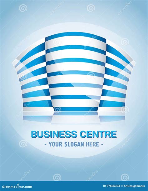business centre logo stock illustration illustration  product